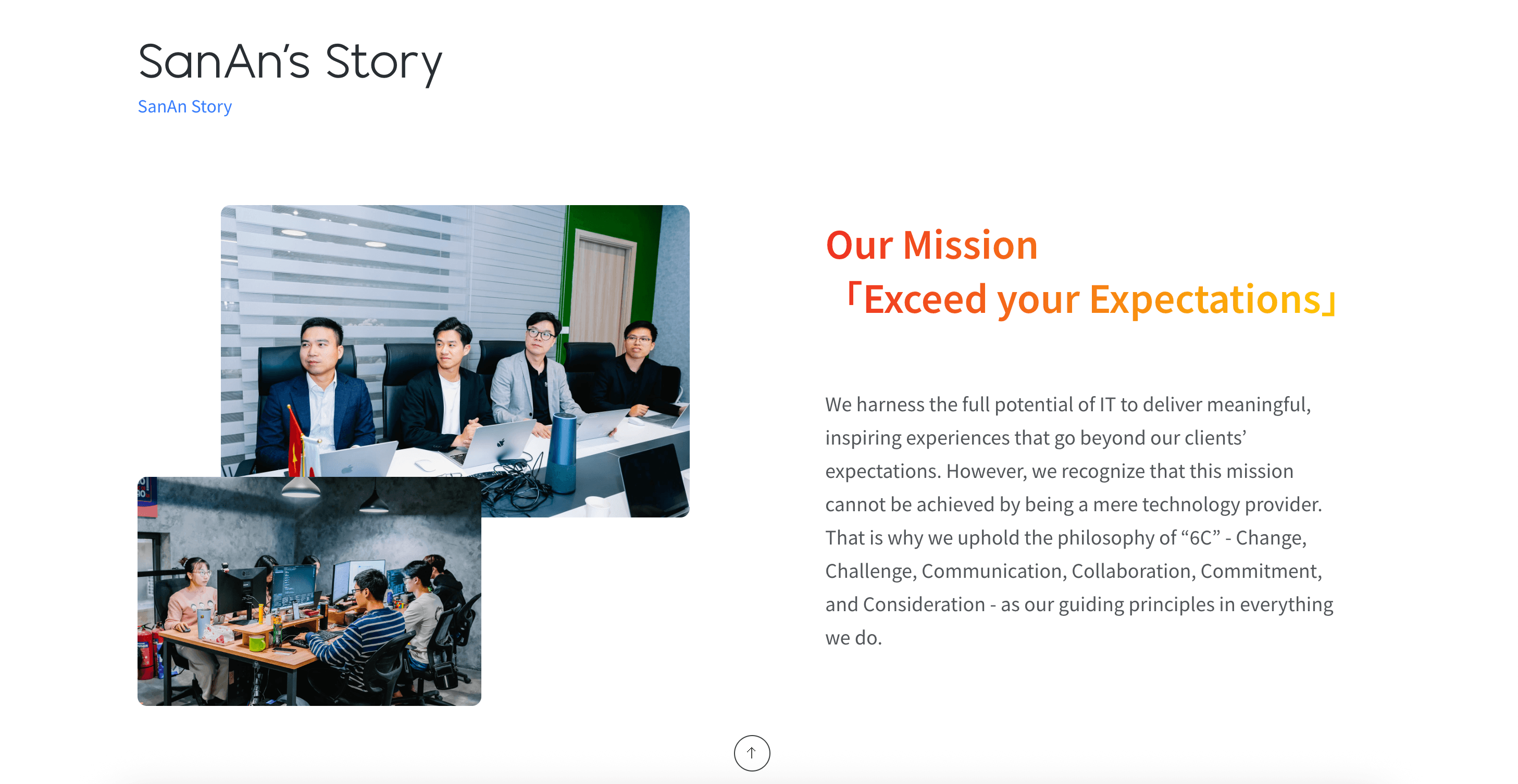 Sanan Connect website